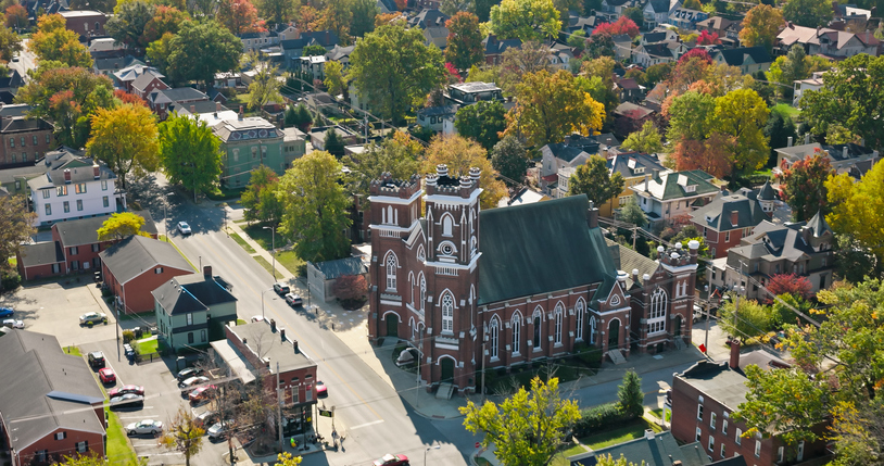 Panoramic Image of Evansville, IN